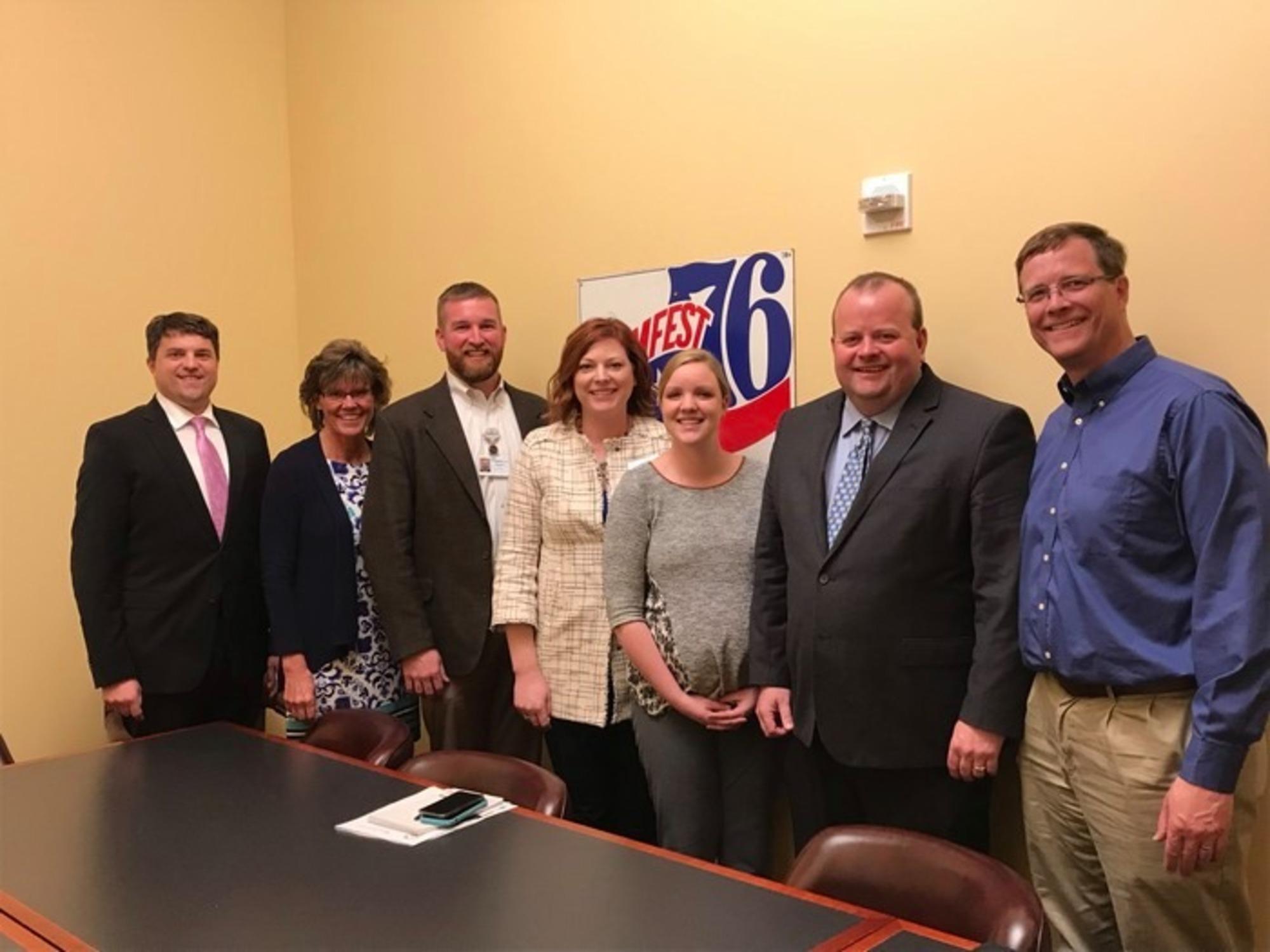 Chris Knoll speaking in District 21